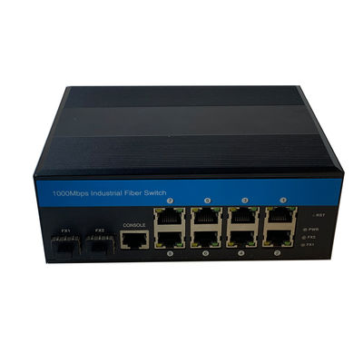 Sakelar Gigabit Ethernet Industri yang Dikelola Web, Sakelar Jaringan 10 Port IM-FS280GW