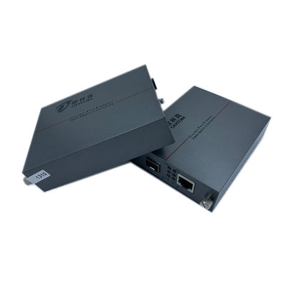 5V1A DC Input Fiber Optic Ethernet Media Converter Sfp Ke Rj45 Auto MDI