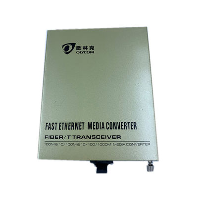 10/100Mbps Fiber Optic Ethernet Media Converter CAT6 Untuk Proyek FTTX