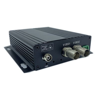 2ch Analog Video Digital Optical Converter Pada MM Fiber 80KM Jarak Kerja