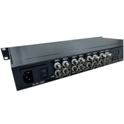 Multimode FC Port Analog Video To Optical Converter 20-80Km Jarak Kerja