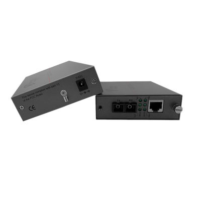 20km Sc Fiber Media Converter, PSE Gigabit Ethernet Converter