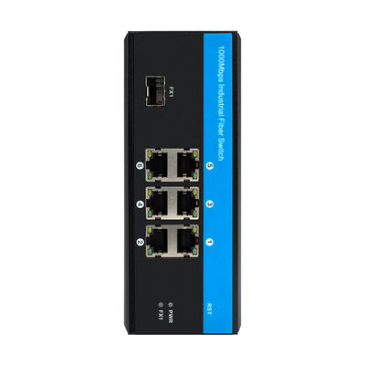 6 Port 40 Gigabit Ethernet Switch, Ethernet Rail Switch 9-36VDC