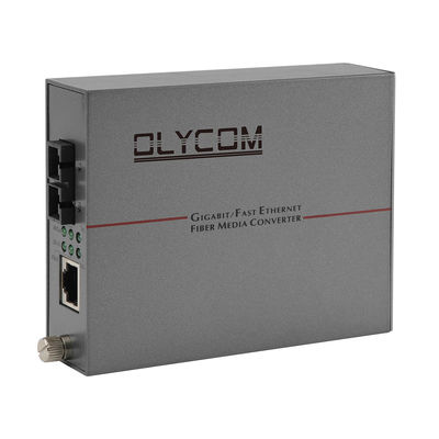 20km Sc Fiber Media Converter, PSE Gigabit Ethernet Converter