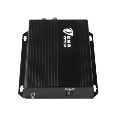 BNC Port 3G-SDI Video Optical Transmitter Dan Receiver Dengan 2 SDI Output DC12V SFP Slot