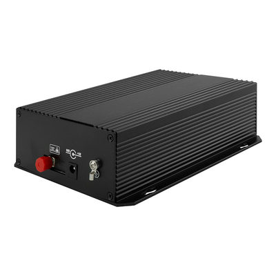8 Port BNC Video Data Ethernet Fiber Media Converter Tipe Mandiri DC12V