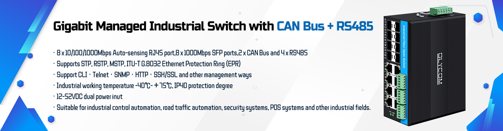 Kualitas Sakelar Jaringan Industri pabrik