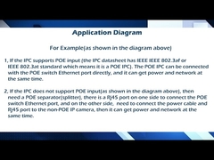 48VDC 8 Port Network Switch