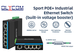 Sakelar PoE Tenaga Surya Gigabit 5-Port