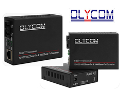 Konverter Media Ethernet Serat Olycom