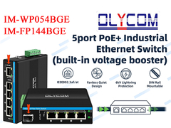 Olycom Solar dan Battery Powered PoE Switch