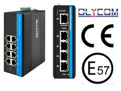 Olycom E57 E-mark Switch Ethernet bersertifikat