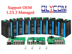 Olycom L2 Mengelola Sakelar Ethernet Industri