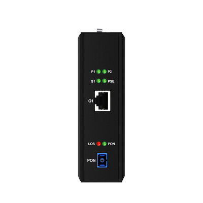 Kualitas  Industrial Gigabit xPON PoE ONU | EPON/GPON Fiber Access Device with DIN Rail Mounting pabrik