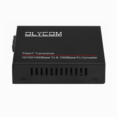 LC Fiber To Gigabit Rj45 Copper Ethernet SFP Media Converter 10/100/1000M