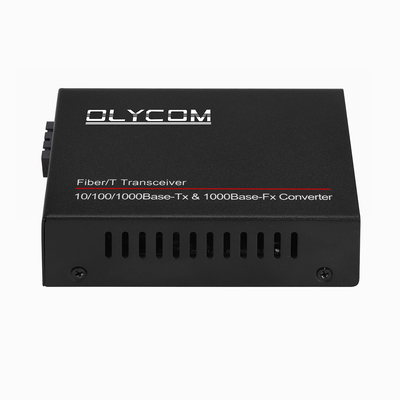 SFP Media Converter Gigabit LC Fiber 100/1000M Tembaga LFTP Unmanaged DC5V