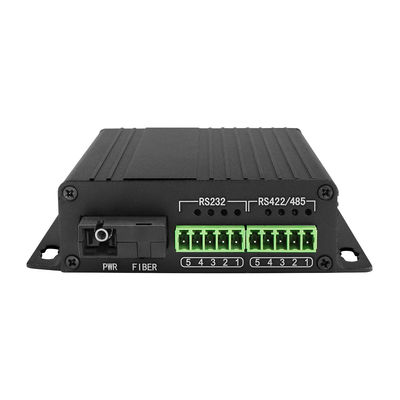 Serial Fiber Media Converter RS485 RS422 RS232 SC 20km Untuk RTU HOST SCADA