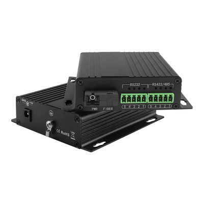 Serial Fiber Media Converter RS485 RS422 RS232 SC 20km Untuk RTU HOST SCADA
