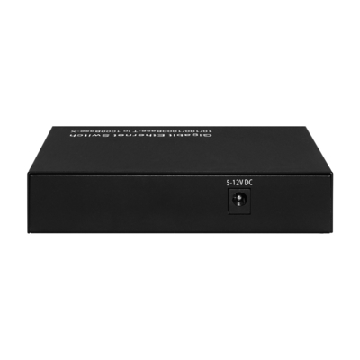 Sakelar Ethernet Komersial Gigabit 4 Port SFP Fiber Optik Tidak Terkelola DC5V