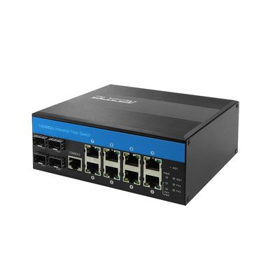 Sakelar Poe Terkelola Ethernet Gigabit