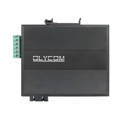 Sakelar Fiber Mini Gigabit Ethernet Jaringan Gigabit SC Optik 20KM Tidak Terkelola Dipasang di Dinding