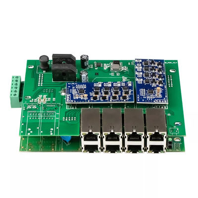 8-Port Managed PoE Switch Gigabit Network 240W Aktif PoE Rugged Case Vitesse Chipset CE