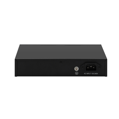 8 Port POE Gigabit Fiber Switch POE Watchdog Dengan 4 SFP/RJ45 Uplink Port 120W