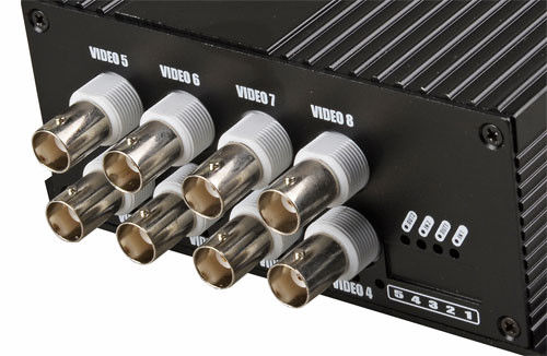 8ch Port 1080p AHD CVI TVI Fiber Optical HD Video Converter dengan 20km Transmission BNC Extender