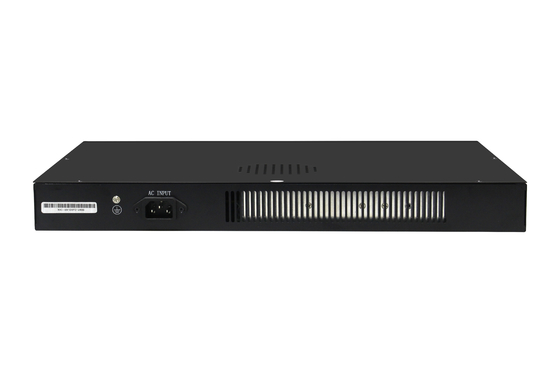 24 Port PoE Switch Gigabit Berbasis L2 L3 Smart Managed 300W Budget Dengan SFP Uplink 1U Rack