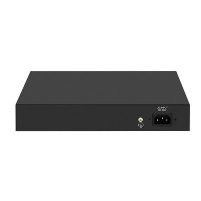 8 Port PoE VLAN Managed Switch Gigabit Fiber Ethernet Realtek Chip 120W Anggaran Input AC
