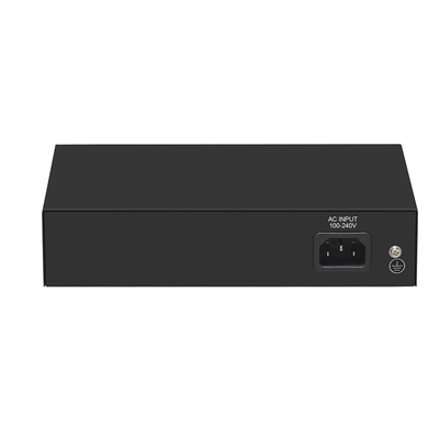 8 Port CCTV POE Switch Ethernet Cepat Dengan 2 Gigabit Tembaga Uplink PoE Af / At 120W Anggaran