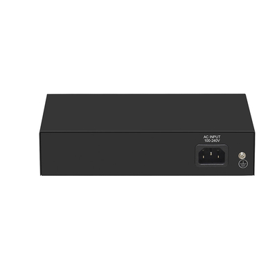 8 Port PoE Switch10/100M Fast Ethernet VLAN Jarak PoE 250 Meter Input AC Tidak Terkelola