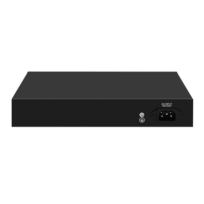 16 Port PoE Switch 10/100M Ethernet Dengan 2 SFP/RJ45 Uplink Untuk Kamera CCTV Anggaran 300W