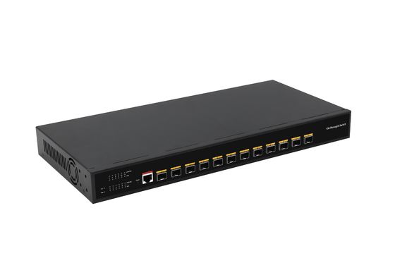 12 Port 10G Fiber Switch L3 Managed Switch 12* SFP+ Port Fiber Optic Switch