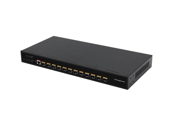 12 Port 10G Fiber Switch L3 Managed Switch 12* SFP+ Port Fiber Optic Switch