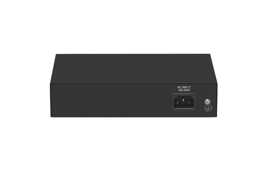 6 Port 10/100/1000mbps POE Fiber Switch Dengan 4 Port Poe Ethernet Switch Produsen