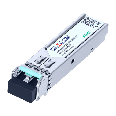 1.25G Optical Transceiver LC mode tunggal 40km CWDM 1270nm SFP Modul
