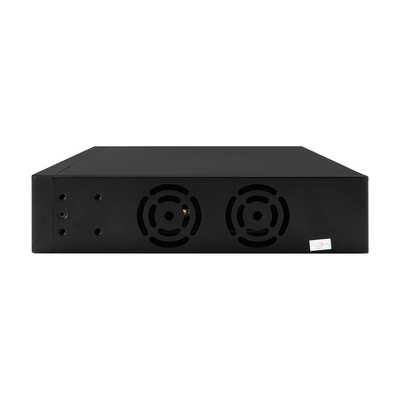 24 Port Network 48V Active PoE Switch 450W Standar AF/AT dengan 2 RJ45 Uplink Port Ethernet sfp fiber Switch