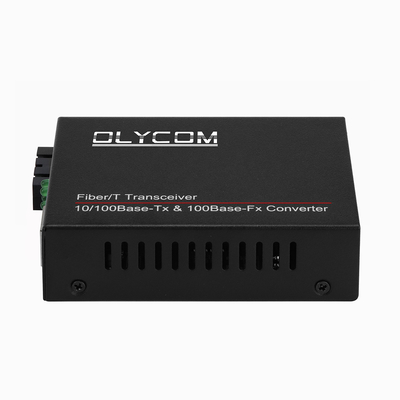 10/100mbps media serat optik Transceiver 1310nm Media Converter MM 2km