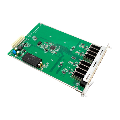 DWDM/CWDM Transmission 8*Sfp+ 10G OTU Transponder Card Band C 50GHz 96 gelombang