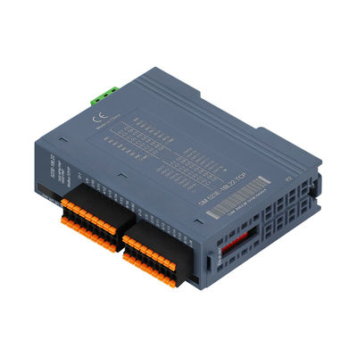 Modul IO PLC Modbus-TCP/IP dengan 3 Port RJ45, 16DI+16DO, dan Catu Daya 24VDC untuk Kontrol Industri