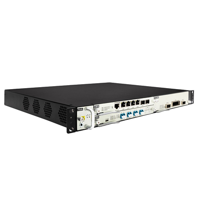DWDM 1U Chassis System Untuk 4 Piece Service Card NMS AWG OLP EDFA Hot-Swappable