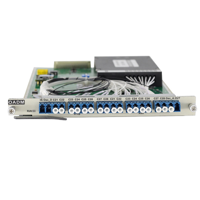 8 Port Optical Add Drop Multiplexing OADM Card CWDM DWDM C21~C28 Plug and Play