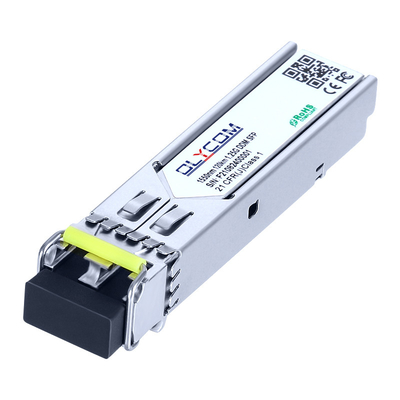 1.25G 1550nm Sfp Transceiver Mode Tunggal Duplex 120km SFP Modul Dengan DDM