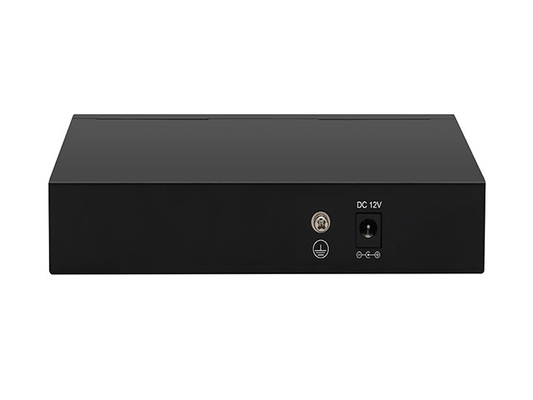 5 Port 2.5G Ethernet Switch 10G Fiber Uplink Kecepatan Jaringan Penginderaan Otomatis Tidak Terkelola
