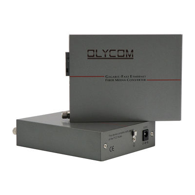 Konverter Media PoE dengan LFPT Fast Ethernet Singlemode Fiber 30W Budget Input DC48V