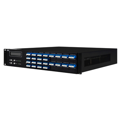 Sakelar Cross-Connect Optik (OXC) 48-Port Serat Mode Tunggal/Multimode Input AC Ganda