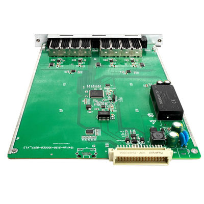 100G Optical TMUX Card 4×SFP28 Uplink ke 1×QSFP28 Multiplexing Tidak Koheren