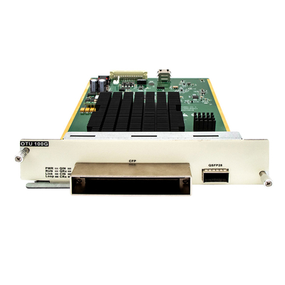 Kartu OTU Koheren 100G 1*QSFP28 Hingga 1*DWDM 100G CFP DCO OEO Board C Band 50GHz