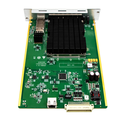 Kartu OTU Koheren 100G 1*QSFP28 Hingga 1*DWDM 100G CFP DCO OEO Board C Band 50GHz